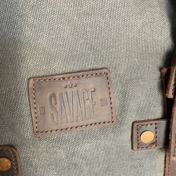 Rugged canvas hipster adventure backpack - Picture 11 of 16